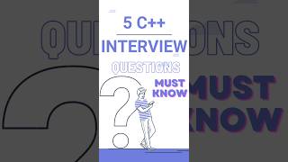 Level Up Your C++ Interviews : Top 5 Questions You Must Prepare For! #polymorphism #interview