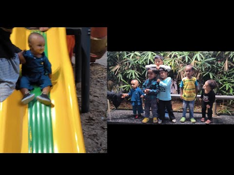 Childrens activity in park