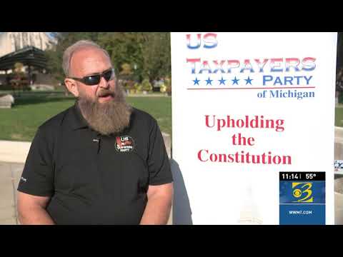 Michigan man is running for vice president with the U.S. Taxpayers Party