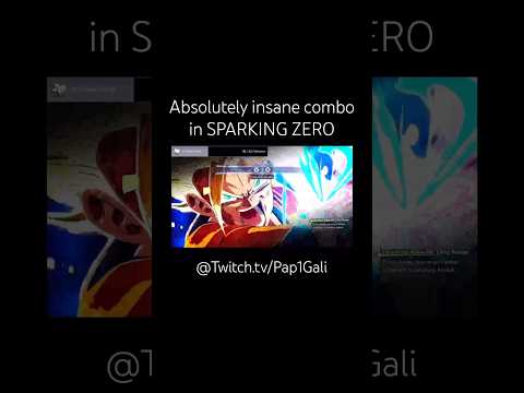 Combo went CRAZYYY #sparkingzero #dragonball #gaming