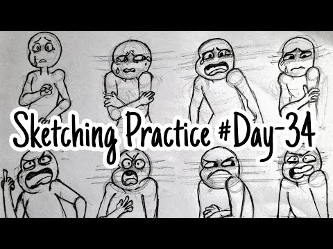 #CharacterDrawings #sketching Practice#Day-34#ceedpreperation##dailysketch#nid#ceed#sketching#daily