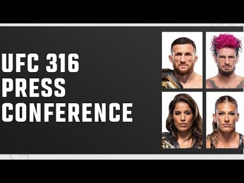UFC 316 Press Conference Reaction