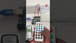LED remote to wireless keyboard 🤯 #shorts #Arduino, #TechHack