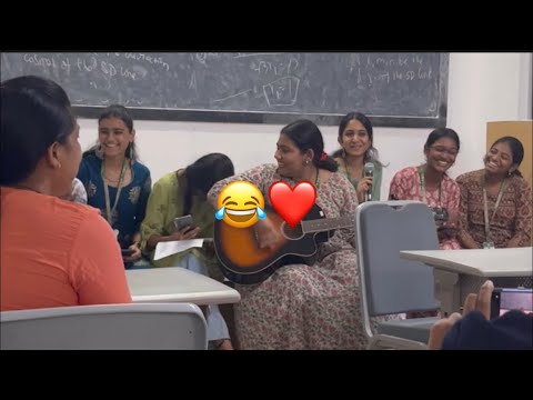 Lovely dedication to Teachers by college students - M.O.P Vaishnav college for women