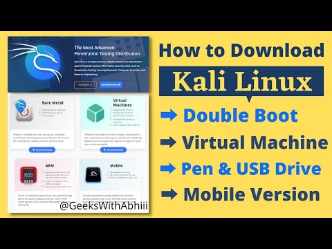 How To Download Kali Linux ISO File in 2024 | Kali Linux Original iso Download Latest Version