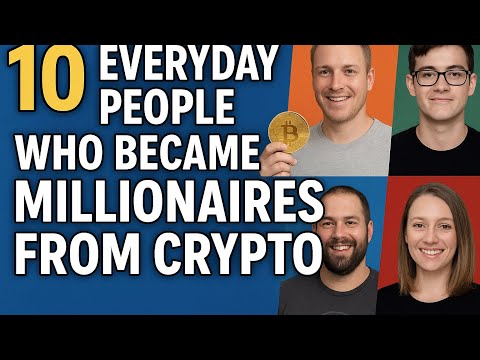 10 Everyday People Who Became Millionaires from Crypto 💰🚀”