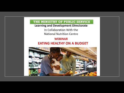Webinar |  Eating Healthy on a Budget