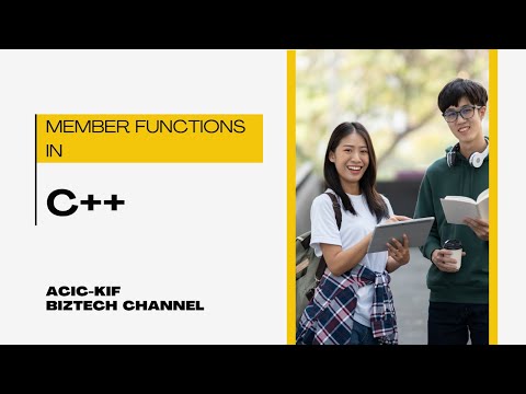 Member Functions in C++ | Types, Syntax & Examples Explained