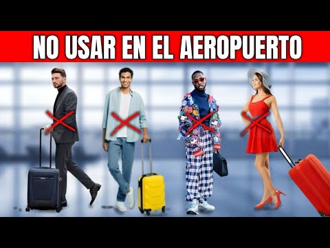 ¡Ropa Que NUNCA Debes Usar en el Aeropuerto!