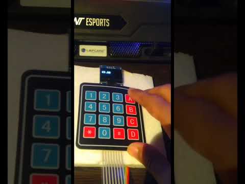 Arduino Calculator #embeddedsystem #arduinonano #arduinoproject