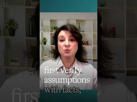 Making assumptions based on experience