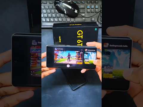 Pubg Test Realme GT 6T || Must Watch😤 #techtech #tech #smartphone #trendingshorts
