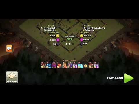 WINTER ❄⛄ SEASON CWL ROUND 1 WAR ATTACKS #PRINCEEE