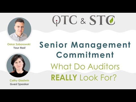 Webinar | Senior Management Commitment -  What Do Auditors REALLY Look For?