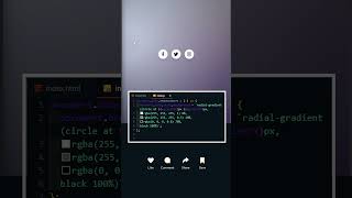 Modern Mouse Effect with JavaScript! 😱 (Radial Gradient Magic) |  #js #ModernJS #Gradient