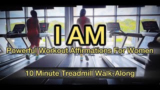 10 Min Walking Workout | I Am Affirmations | Chriss Choreo | Day 50/100 | Exercise Motivation