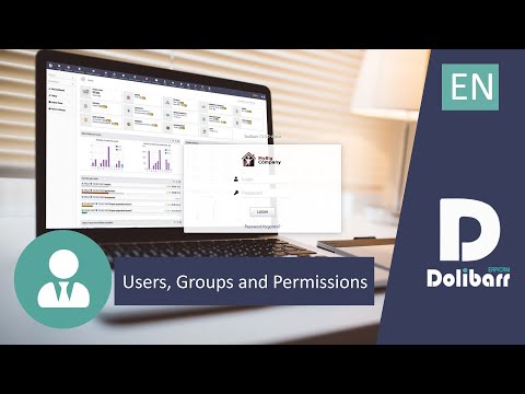 Tutorial 1 - EN - Users Groups and Permissions with Dolibarr ERP CRM