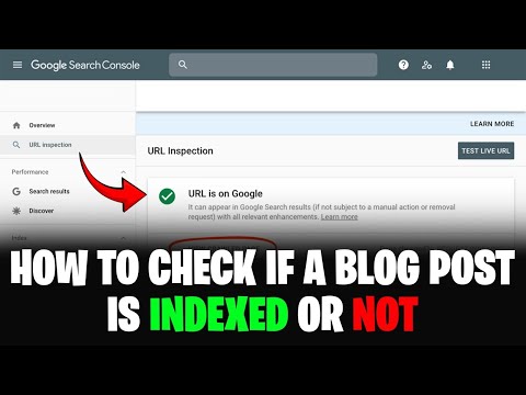 How To Check If a Blog Post Is Indexed by Google or Not