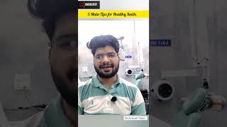 Five Tips for Healthy Teeth / Smile 😁 #shorts #dentist #tips #healthysmile #smile#doctor #viral 🔥