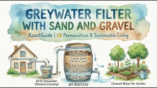 Stop Wasting Water! 🛑 How to Build a DIY Greywater Biofilter (Under $50)