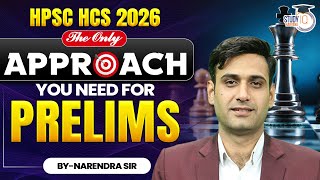 How to Crack HCS Prelims 2026? Complete Roadmap & Approach | Narendra Sir | Haryana StudyIQ
