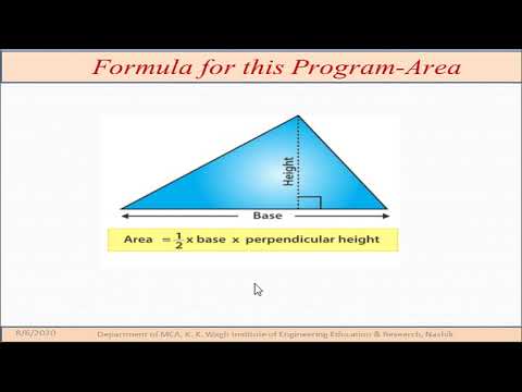 PPL 2020 2021 SYMCA Assignment 3 Calculate Area and Circumference of a Triangle
