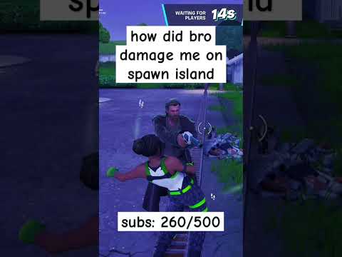 how did bro damage me on spawn island 💀😭 #fortnite #clips #gaming #funny #memes #shorts #fyp #og