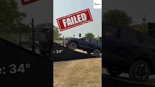 FAILED !Tata Harrier.ev Conquers the 34° Incline,