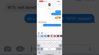 what does “WTF” mean? #relationship #funnymoments