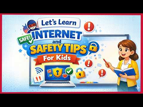 Let’s Learn the Internet & Safety Tips for Kids