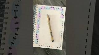 DIY Page border design 🗓️#drawingpage#cutedesign
