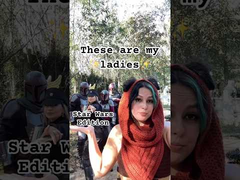Had to show our outfits off somehow 💁🏻‍♀️ #starwars #renfaire #craft #renaissancefestival #crochet