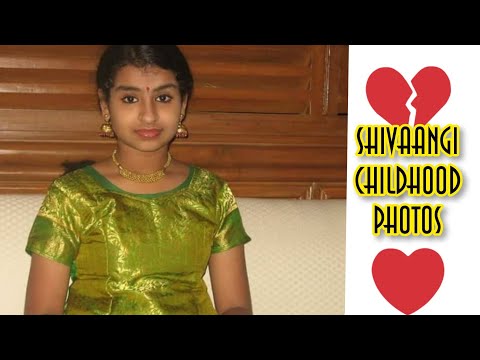 shivaangi Krishna Kumar rare childhood photos ❤️