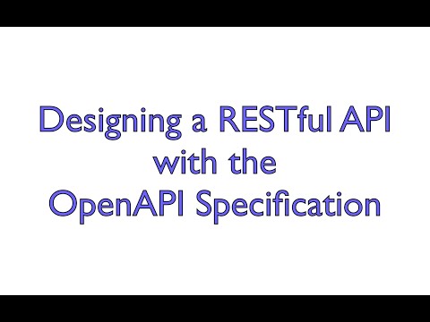 APIs with OpenAPI