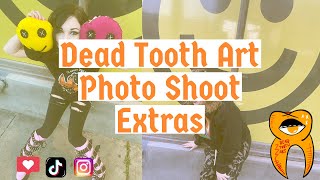 Dead Tooth Clothing | Photo Shoot | Extras  #clothing #womenownedbusiness #supportsmallbusines