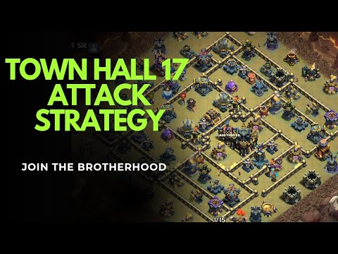 Town Hall - 17 Attack Strategy-2. | Town Hall 17 full destroyed with Root Rider+ Ice Golam |#coc 