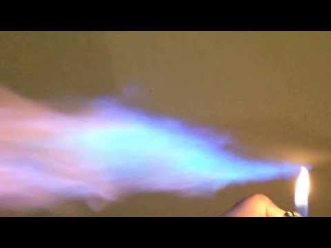 Open Flame iPhone 5s Slow Motion