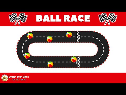 Ball Race - The Ultimate ESL Game for Children! | ESL Classroom Games