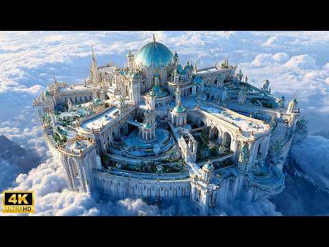 Twelve Zodiac Palaces ✨ 4K Cinematic Journey Above the Clouds