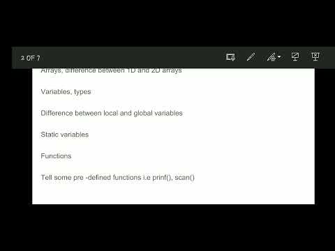 C Interview questions and Answers for TCS, Cognizant, Wipro, Infosys, DXC, Capgemini, Tech Mahindra