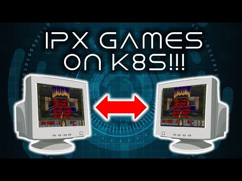 Play Multiplayer DOOM on Kubernetes! IPX Games + DosBox + Containers = Awesome!