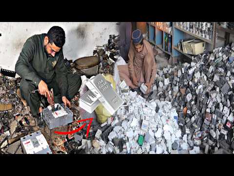 Most Amazing Extraction of Pure Silver from Waste 1000 Amp Circuit Breakers Using HCL Chemical