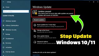 Permanently | Disable Windows Update Windows 10/11 (2025)