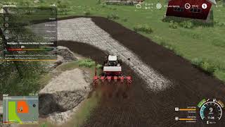 FS19 Precision Farming Sunflower Planting & Adding Nitrogen In Loamy Sand w/Seasons