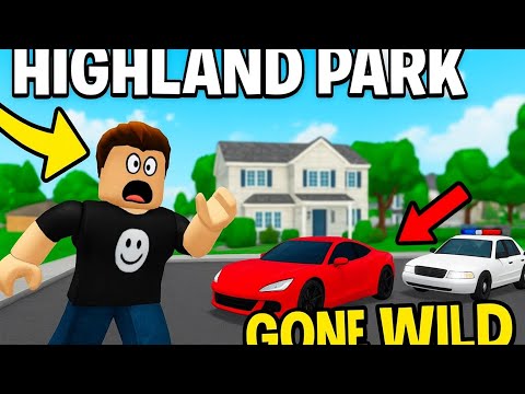 Exploring Highland Park for the First Time… Big Mistake🤬| I got an ex already? 😂| Roblox 