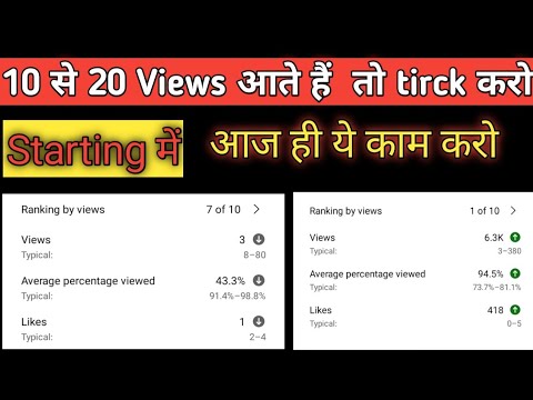 Views कैसे बढ़ाएं ||✓View Kaise Badhaye || Views Vaise Badhaye