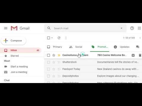 Casino Gurus: Newsletter (Move to Inbox Request)