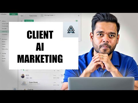 We Built The Foundation: First Client AI Marketing Plan