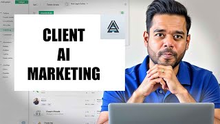 We Built The Foundation: First Client AI Marketing Plan