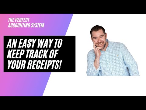 An Easy Way To Keep Track Of Your Business Receipts